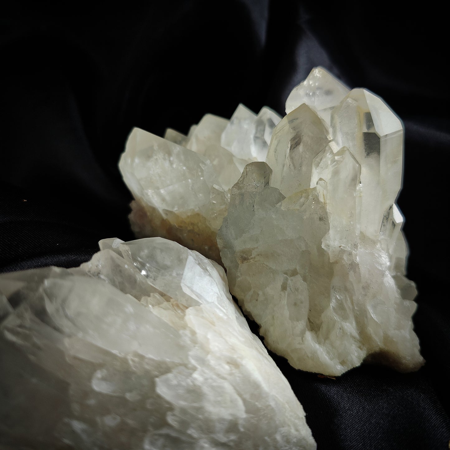 vuori kristalli rypäs raakakivi valkoinen kiiltävä chrystal